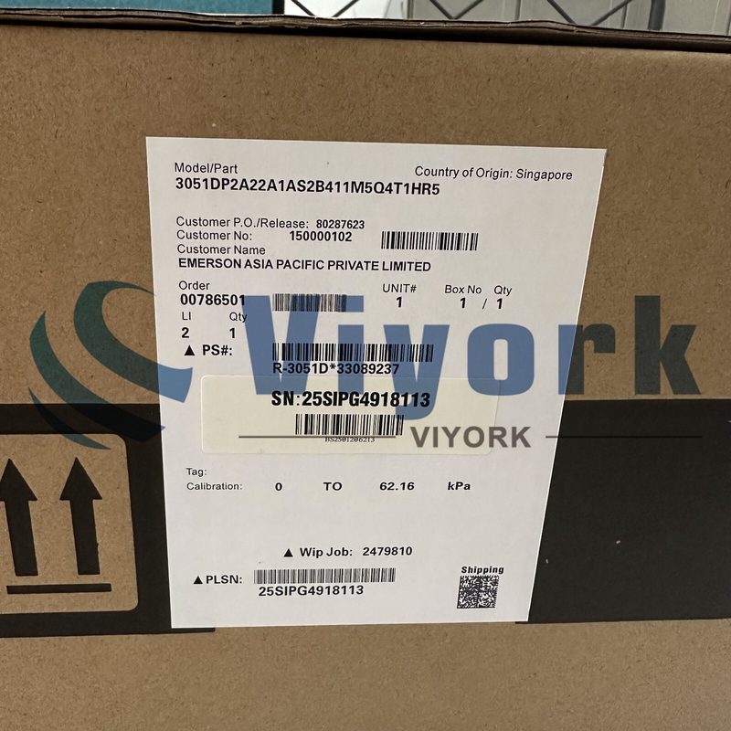 Датчик давления Rosemount 3051DP2A22A1AS2B411M5Q4T1HR5