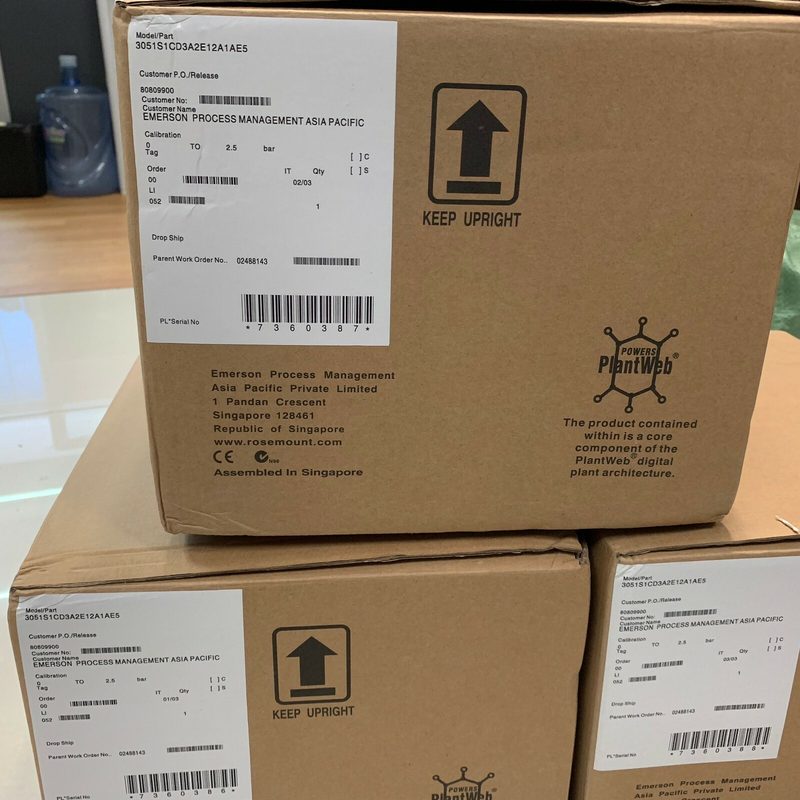 Датчик давления Rosemount 3051S1CD3A2E12A1AE5