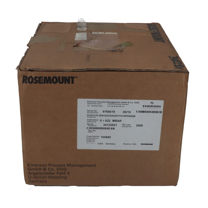 Датчик Rosemount 3051S2CD2