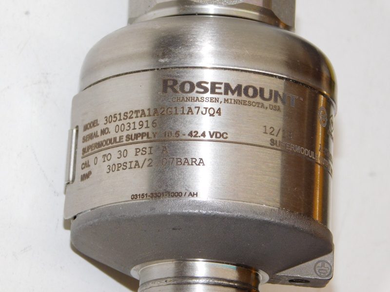 Датчик давления Rosemount 3051S2TA1A2G11A7JQ4