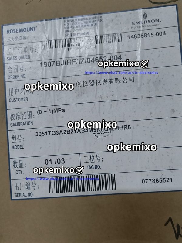 Датчик давления Rosemount 3051TG3A2B21AB4M5K8Q4D4HR5