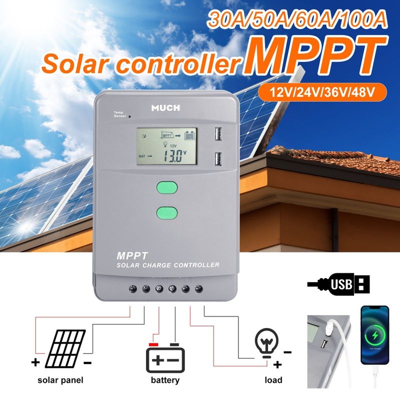 Аккумулятор 30A-12V/24V