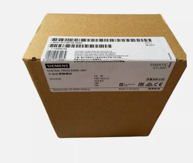 ПЛК Siemens 312-5BF04-0AB0