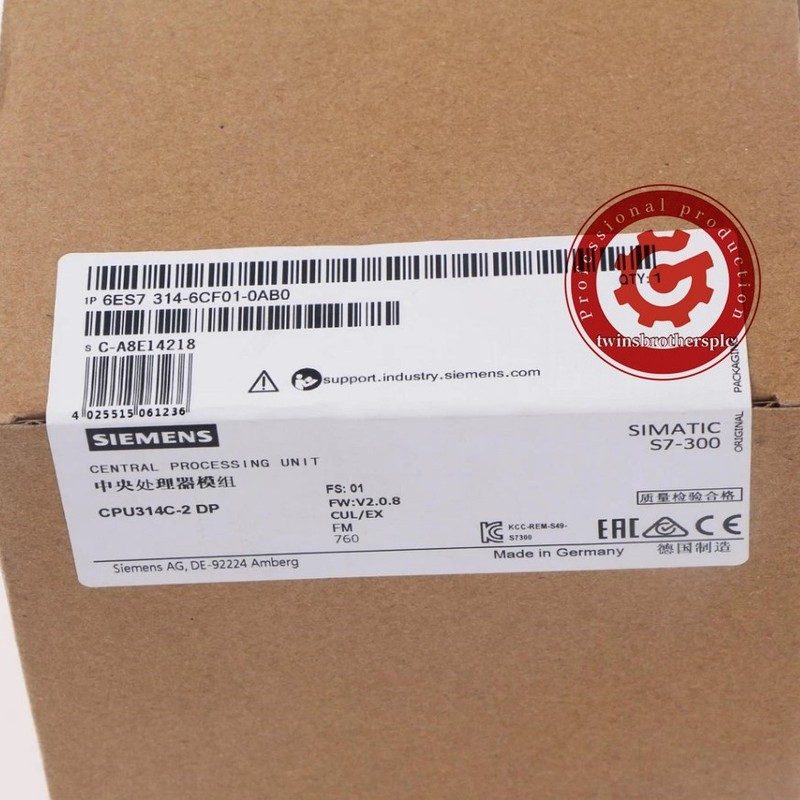 ПЛК Siemens 314-6CF01-0AB0