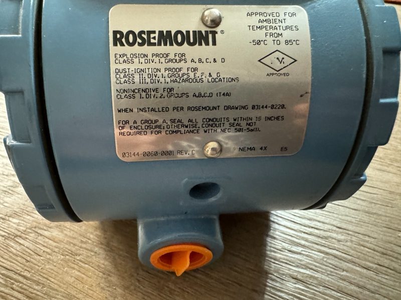 Трубопроводная арматура Rosemount 3144D1E5