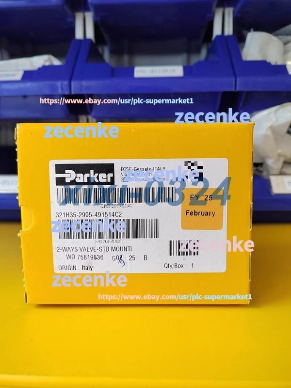 Пневмоклапан Parker 321H35-2995-491514C2