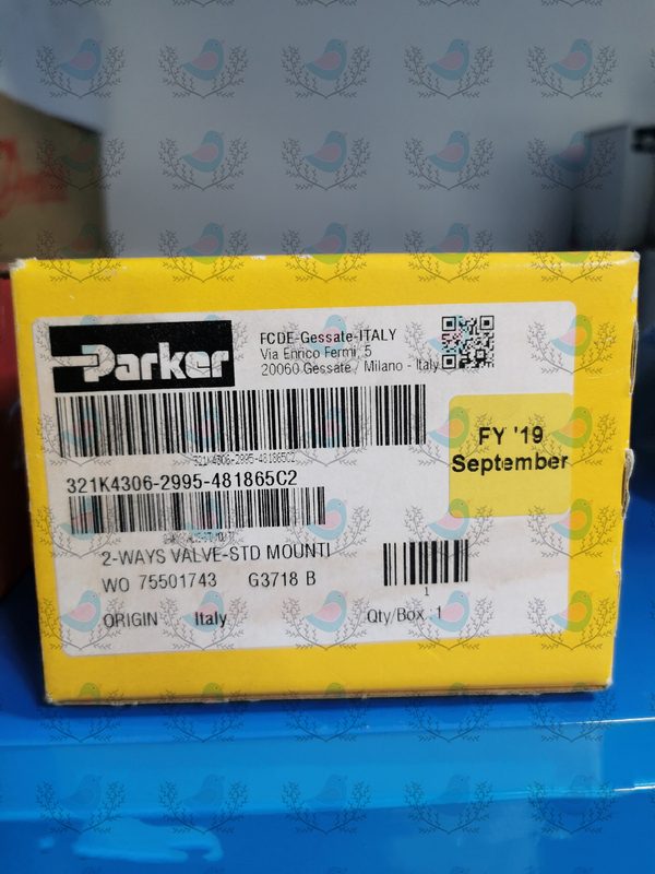 Пневмоклапан Parker 321K4306-2995-481865C2