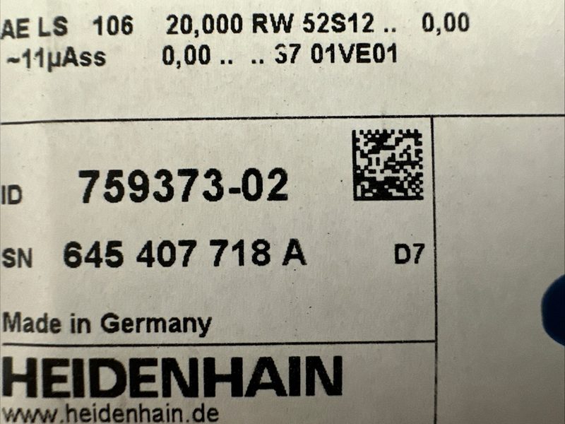 Энкодер Heidenhain 326797-01