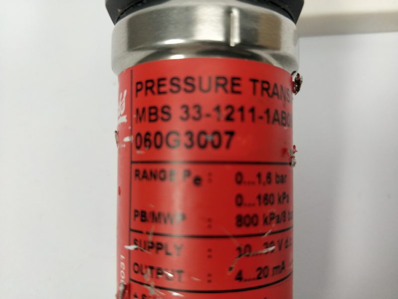 Датчик давления Danfoss 33-1211-1AB08