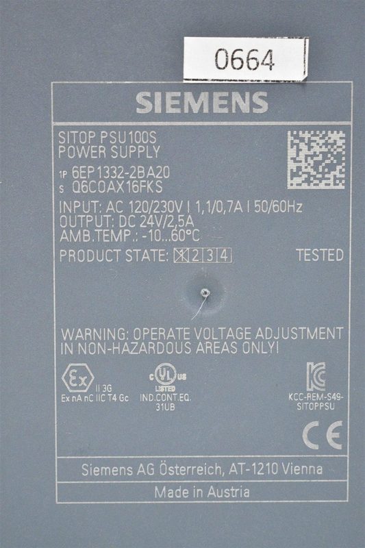 Блок питания Siemens 332-2BA20