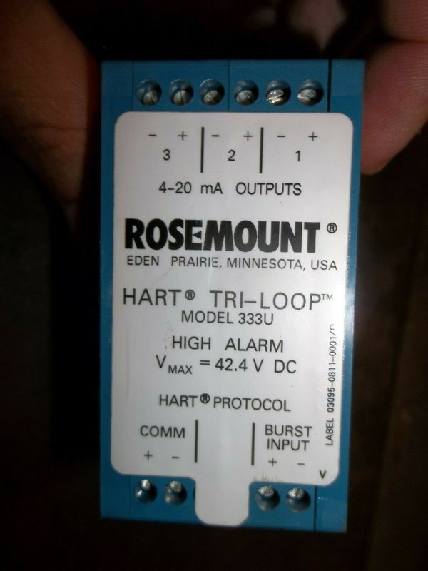 Трубопроводная арматура Rosemount 333UC2N307