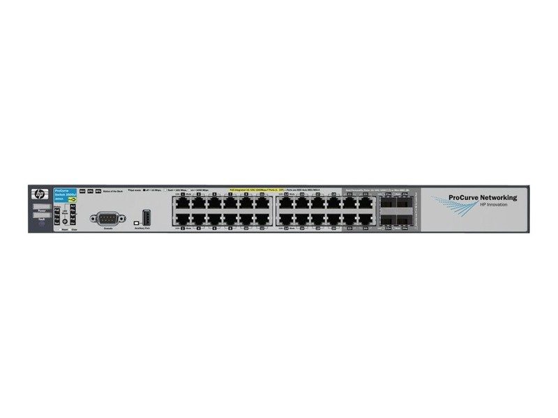 Коммутатор HPE 3500-24G-POE-YL