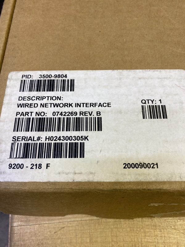 Оборудование пожарной сигнализации 3500-9804