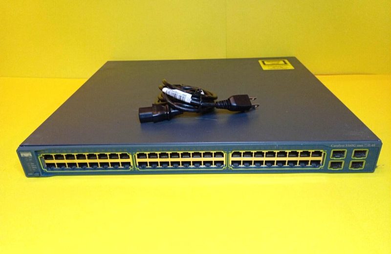 Коммутатор Cisco 3560G-48PS-S
