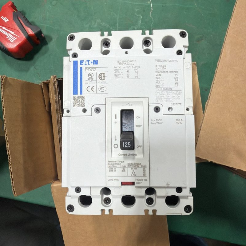 Автоматический выключатель Eaton 35KAIC/480V