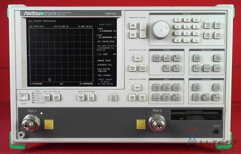 Анализатор цепей Anritsu 37247D