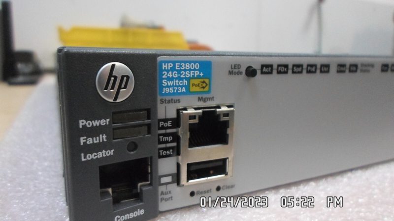 Коммутатор HPE 3800-24G