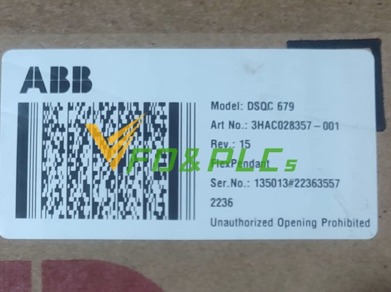 Робот ABB 3HAC028357-001TEACH