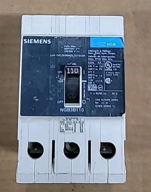 Автоматический выключатель Siemens 3P-110