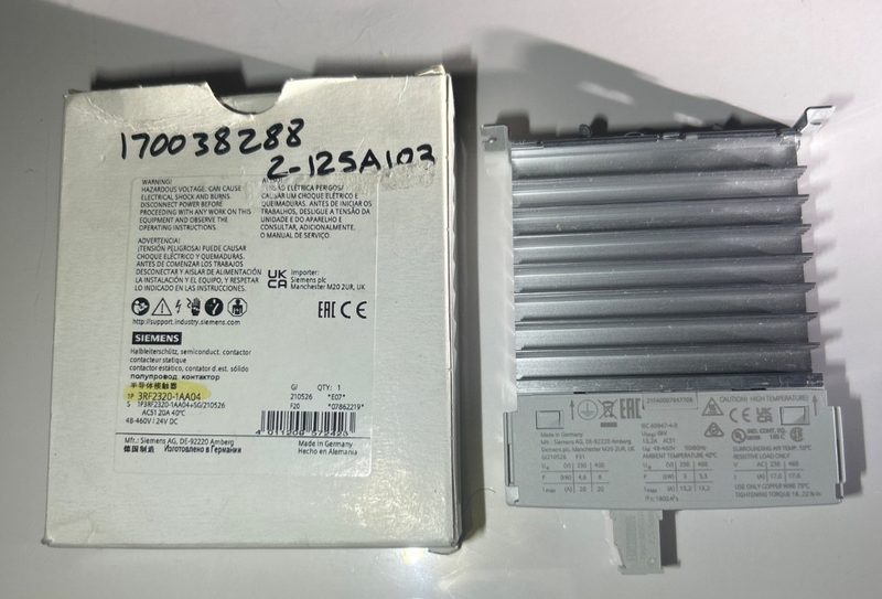 Контактор Siemens 3RF2320-1AA04