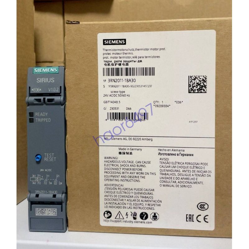 Реле защиты Siemens 3RN2011-1BA30