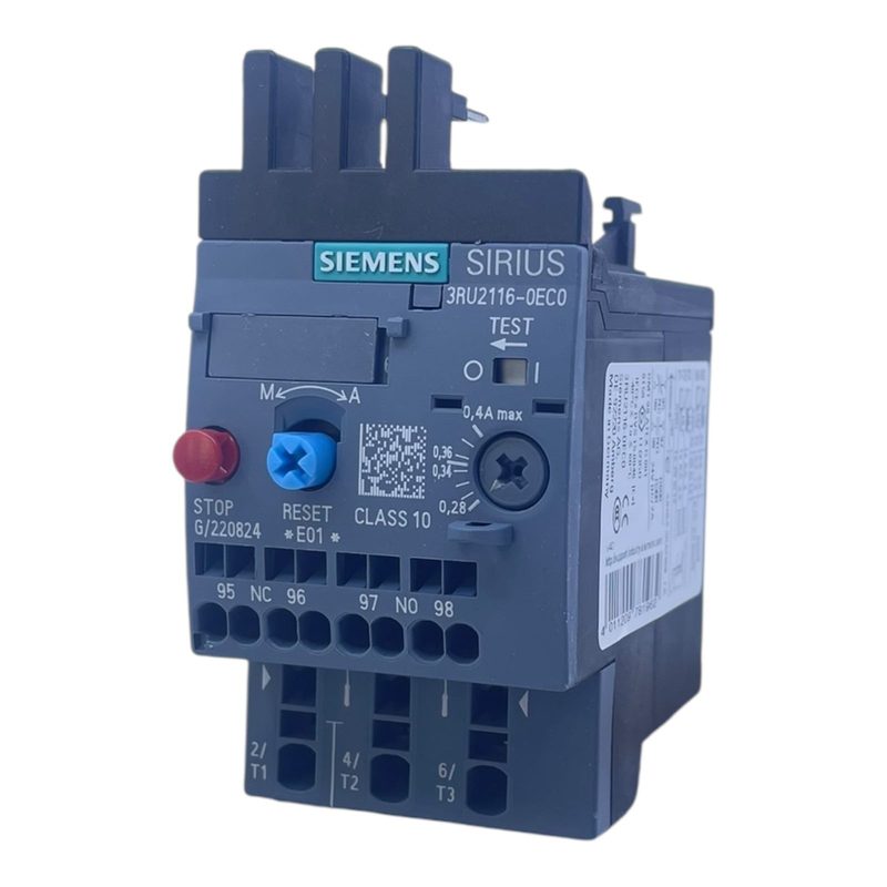 Контактор Siemens 3RU2116-0EC0