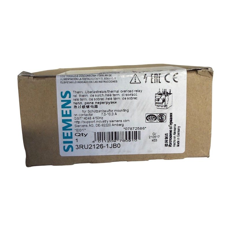 Реле Siemens 3RU2126-1JB0