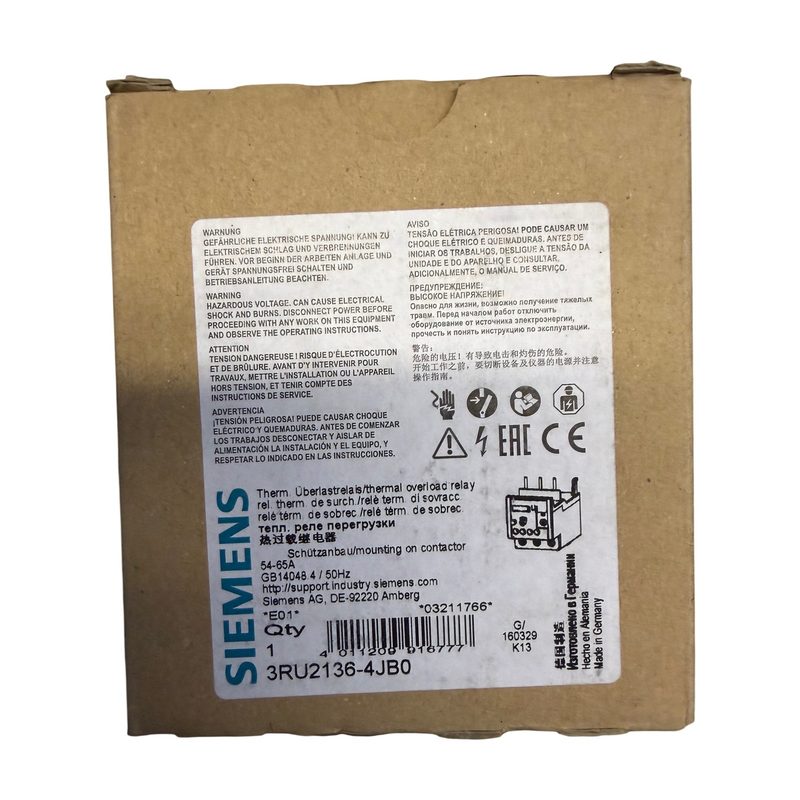 Реле Siemens 3RU2136-4JB0