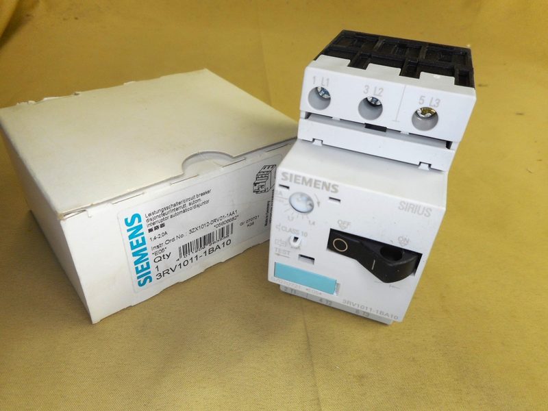 Автоматический выключатель Siemens 3RV1011-0BA10