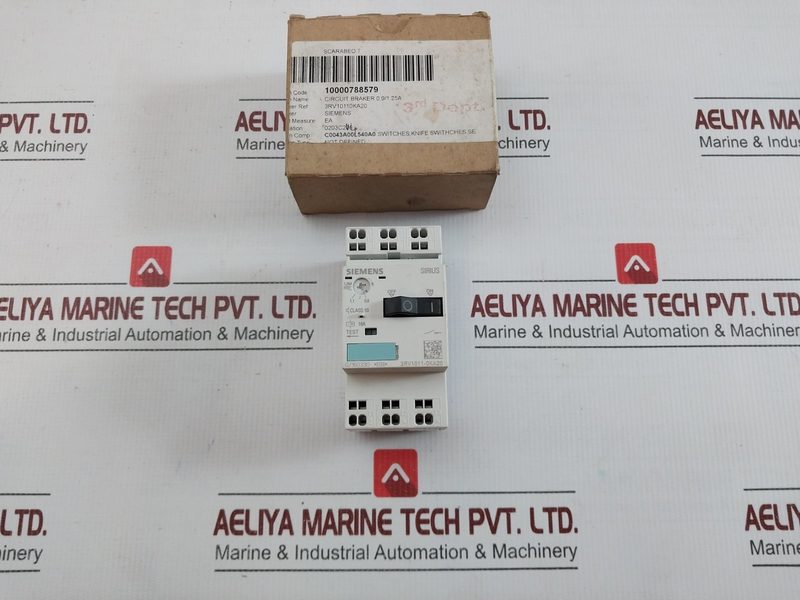 Автоматический выключатель Siemens 3RV1011-0KA20