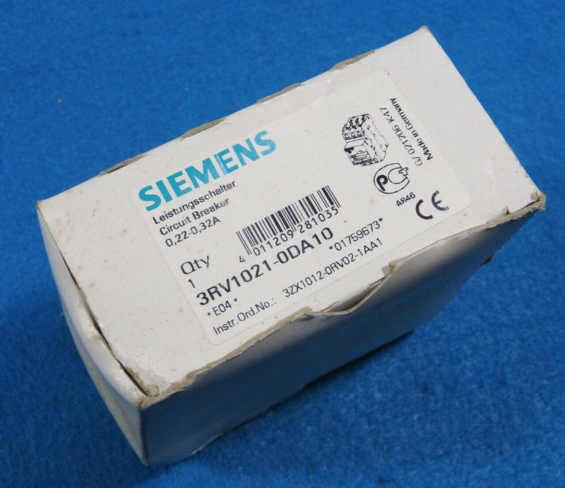 Автоматический выключатель Siemens 3RV1021-0DA10
