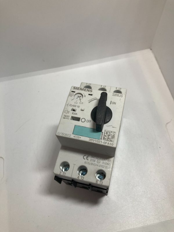 Автоматический выключатель Siemens 3RV1021-0FA10