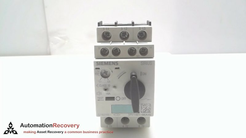 Автоматический выключатель Siemens 3RV1021-0KA15