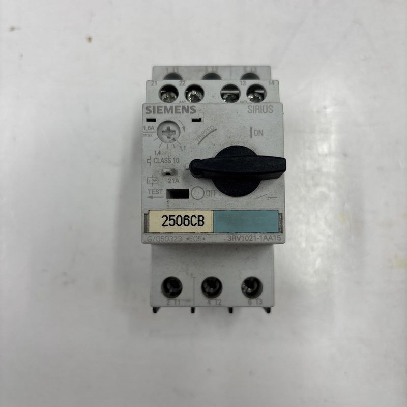 Автоматический выключатель Siemens 3RV1021-1AA15
