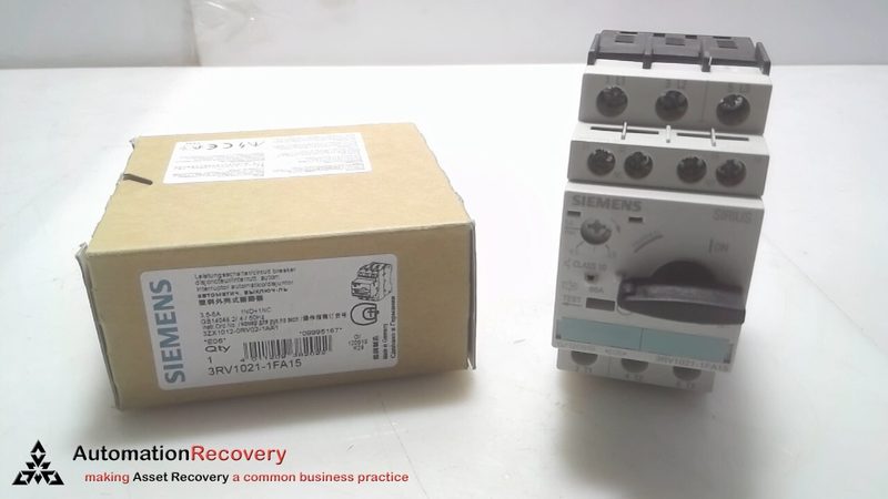 Автоматический выключатель Siemens 3RV1021-1FA15