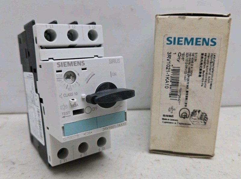 Автоматический выключатель Siemens 3RV1021-1KA10