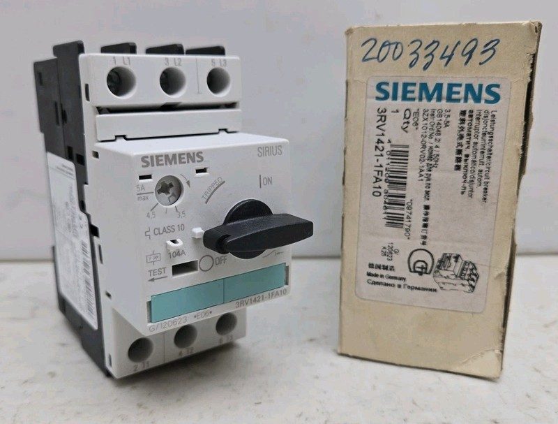 Автоматический выключатель Siemens 3RV1421-1FA10