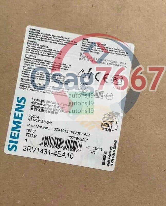 Автоматический выключатель Siemens 3RV1431-4EA10