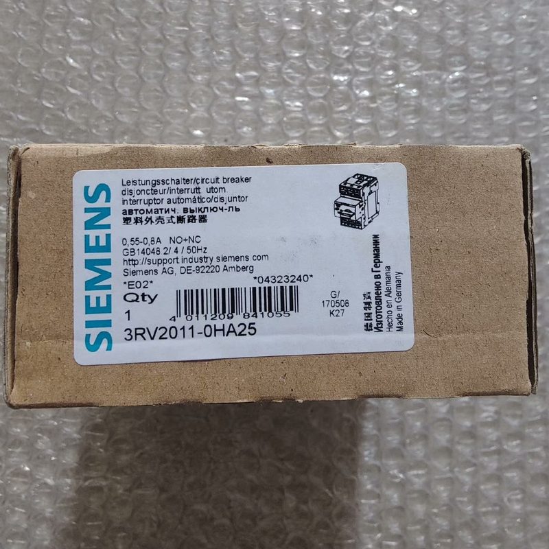 Автоматический выключатель Siemens 3RV2011-0HA25
