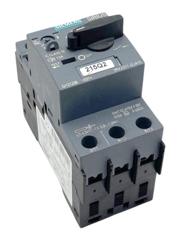 Автоматический выключатель Siemens 3RV2011-0JA15