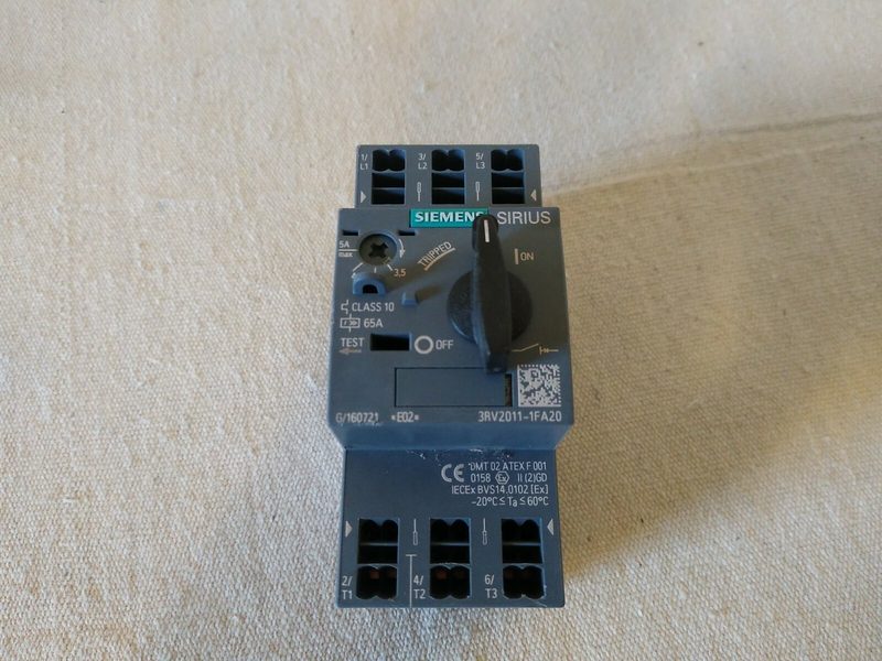 Автоматический выключатель Siemens 3RV2011-1FA20