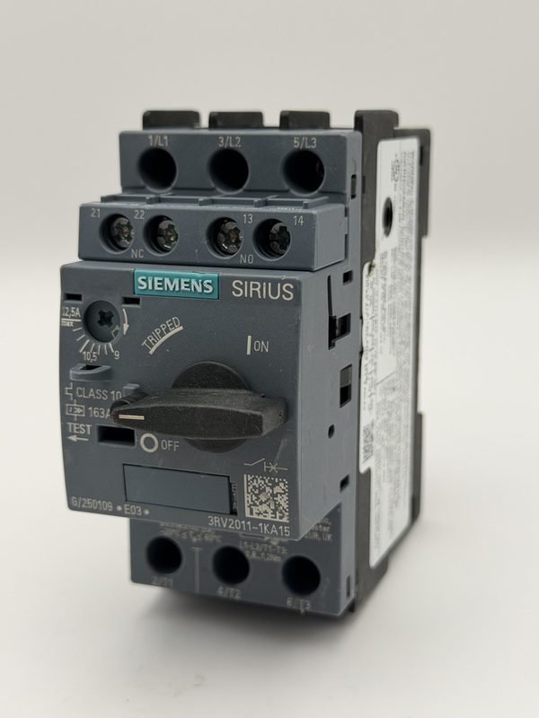 Автоматический выключатель Siemens 3RV2011-1KA15