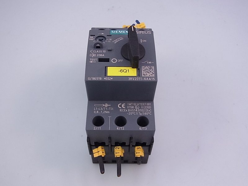 Автоматический выключатель Siemens 3RV2011-4AA15