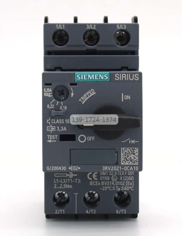 Автоматический выключатель Siemens 3RV2021-0CA10