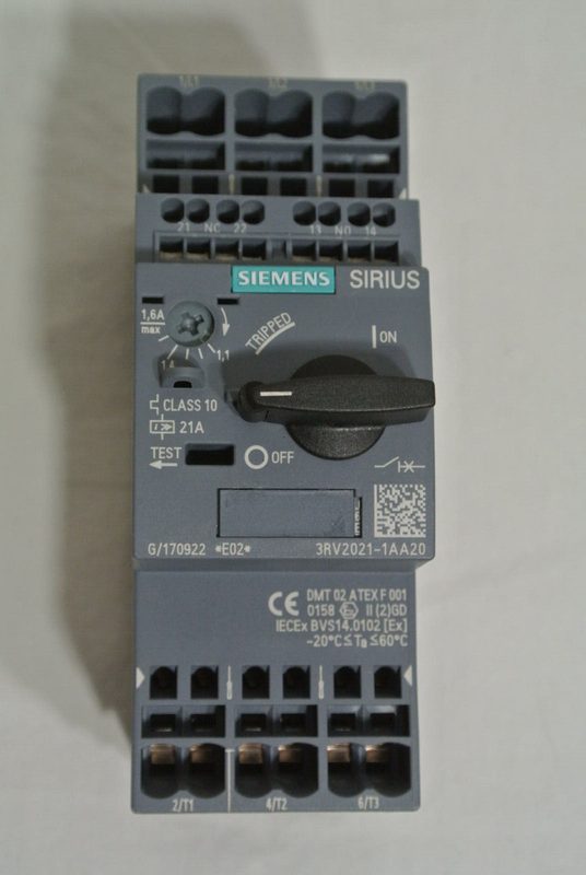 Автоматический выключатель Siemens 3RV2021-1AA20
