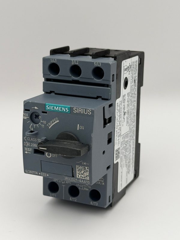 Автоматический выключатель Siemens 3RV2021-4AA10