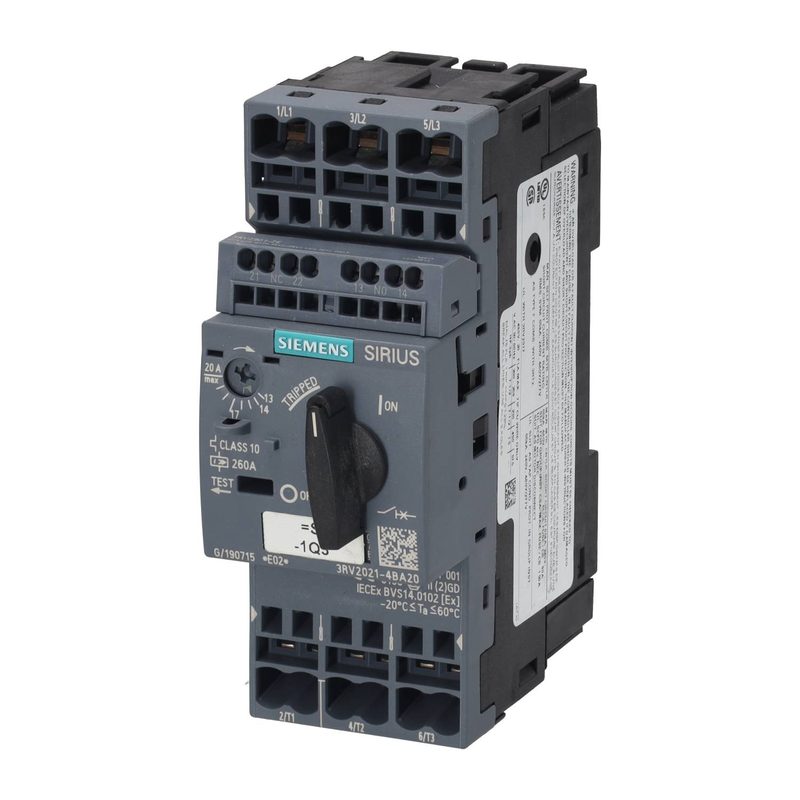 Автоматический выключатель Siemens 3RV2021-4BA20