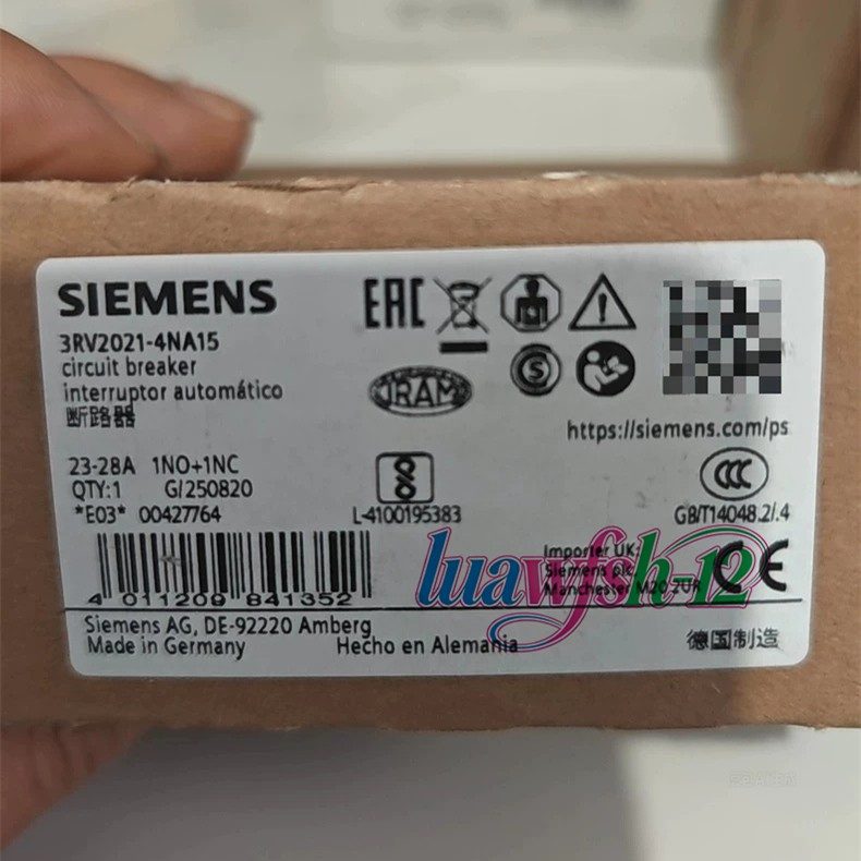 Автоматический выключатель Siemens 3RV2021-4NA15