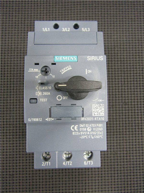 Автоматический выключатель Siemens 3RV2031-4TA10