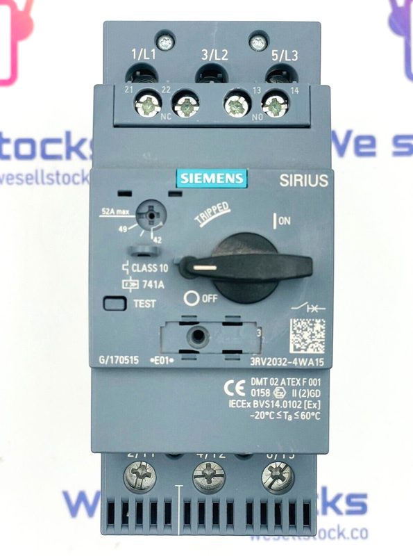 Автоматический выключатель Siemens 3RV2032-4WA15